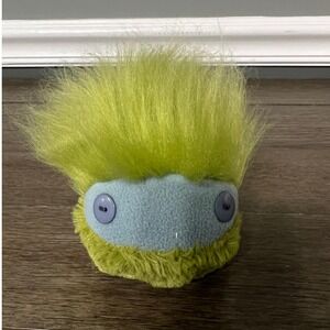 Mimbleball Plush Toy Green Blue Googly Eyes Cute‎ Whimsical Kids